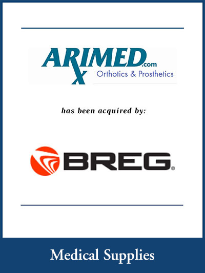 Arimedx.com has been acquired by Breg