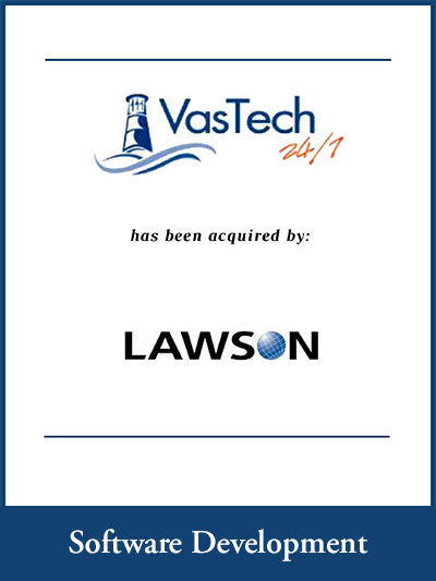 VasTech 24/7 has been acquired by Lawson