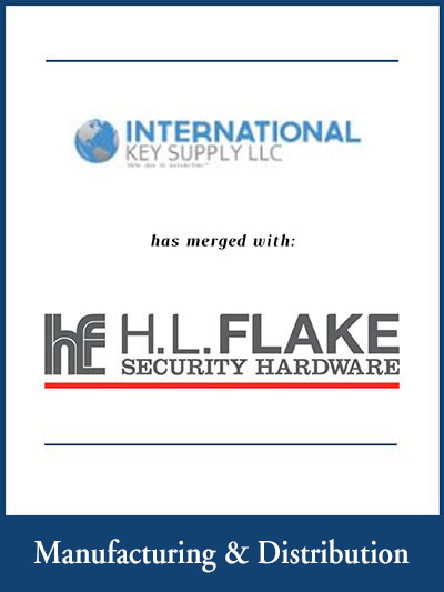 International key Supplu has been aquired by HL Flake Security Harware