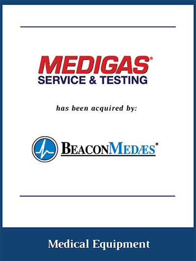 MEDIGAS® SERVICE and TESTING has been acquired by BEACONMEDAES
